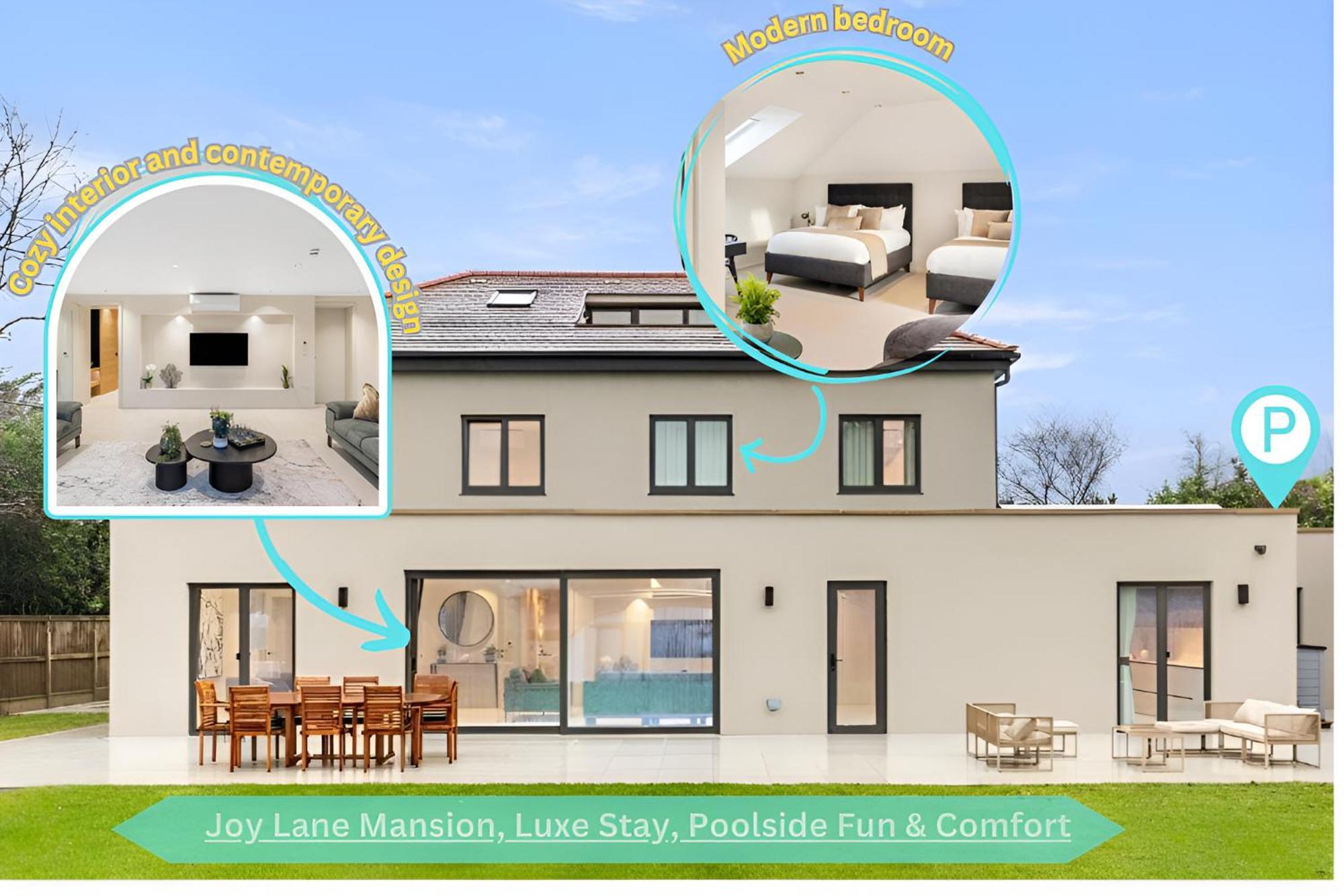 Holiday home Joy Lane Mansion, Luxe Stay, Poolside Fun & Comfort Whitstable